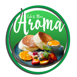 Aroma Cafe & More logo.